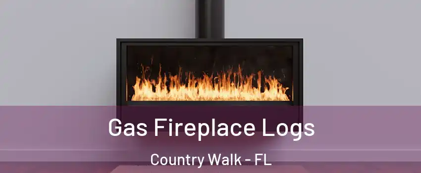  Gas Fireplace Logs Country Walk - FL