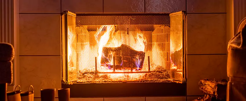 Mendota Hearth Landscape Fireplace Installation in Country Walk, Florida