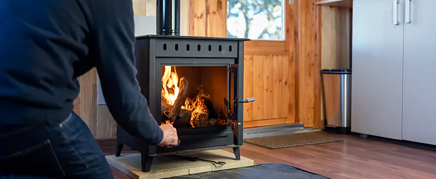 Open Hearth Wood Fireplace Installation in Country Walk, FL