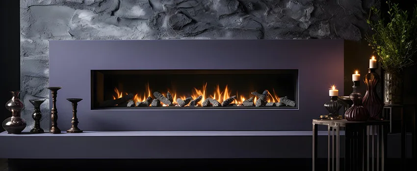 Ember Bed for Ventless Gas Fireplace in Country Walk, FL