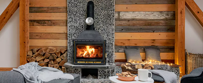Thelin Hearth Products Direct Vent Gas Stove Fireplace Inspection in Country Walk, Florida
